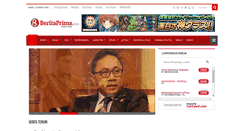 Desktop Screenshot of beritaprima.com